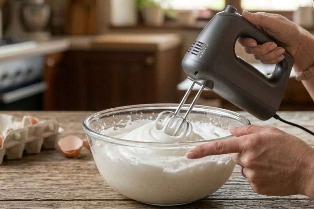 uovo nuvole ricetta semplice