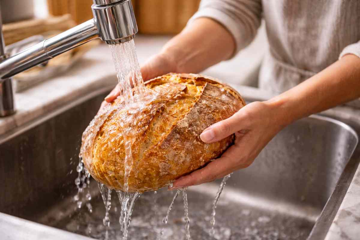 così il pane raffermo torna morbido