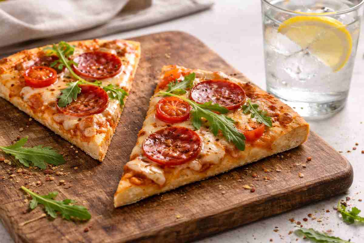 come far tornare croccante pizza avanzata