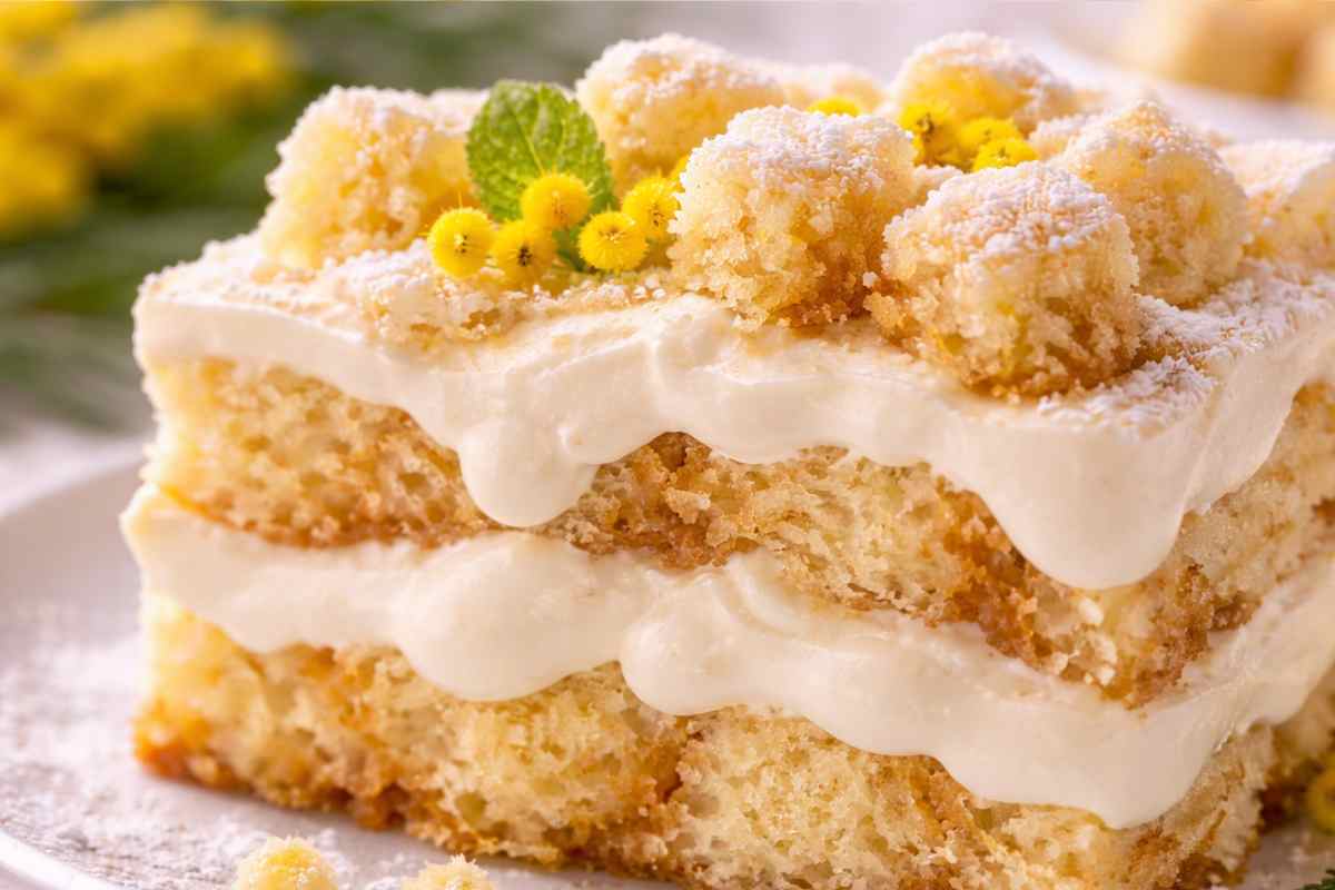 torta mimosa pronta subito